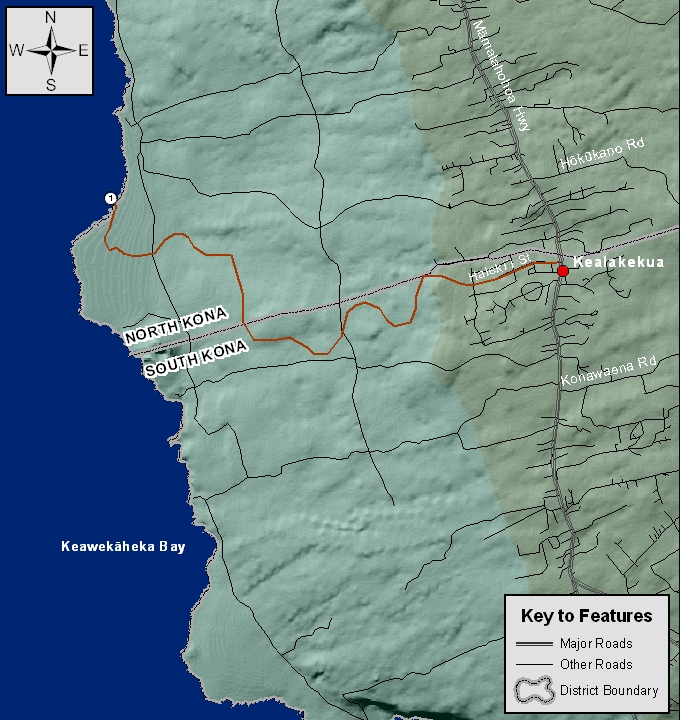 South Kona Map 1